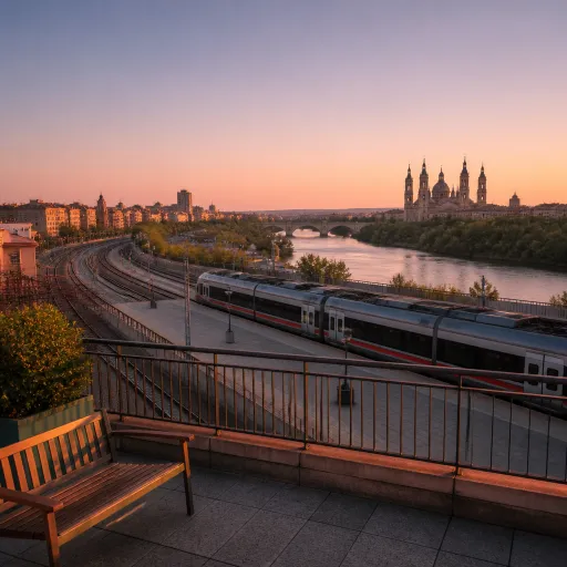 Excursiones desde Zaragoza en tren: rutas prácticas desde tu hotel